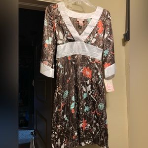 Polyester “kimono style” dress